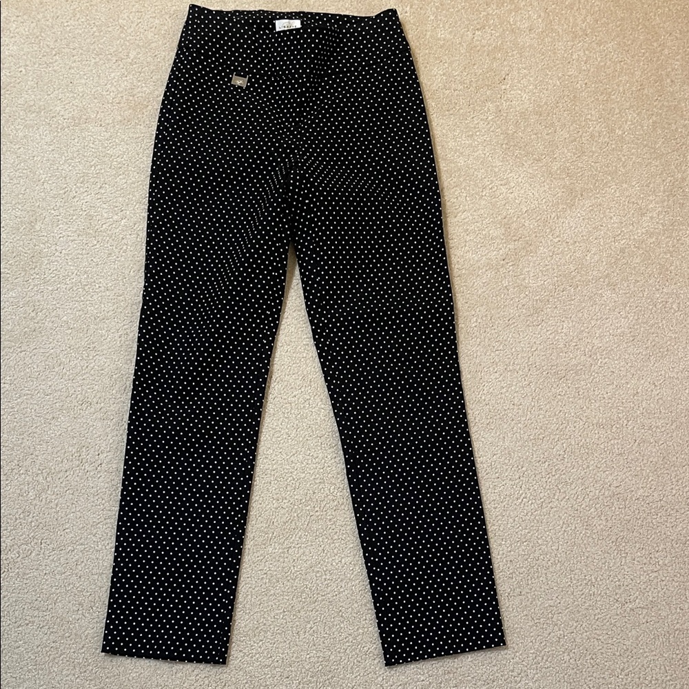 LISETTE Black and White Polka Dot Garment